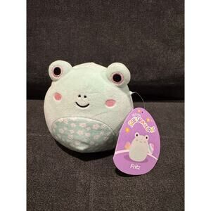 Squishmellow Fritz The Frog 5" Plush NWT